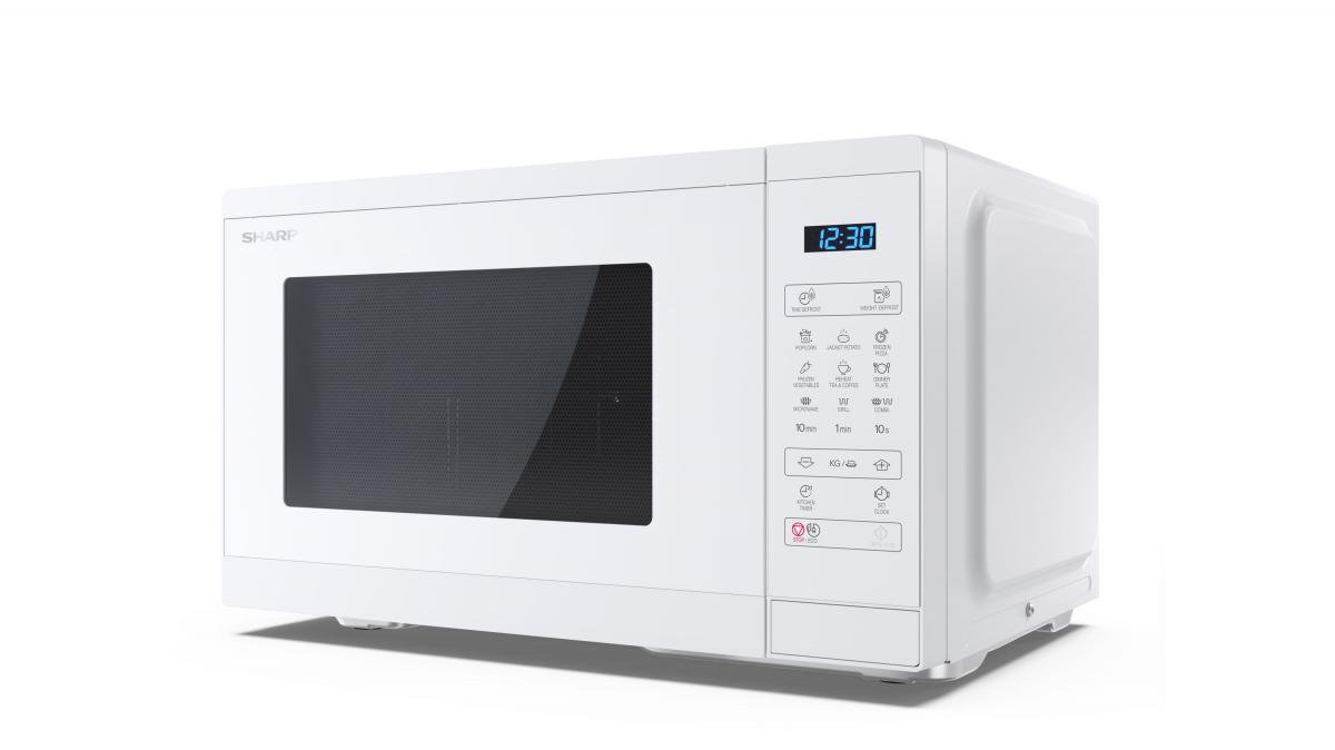 MICROONDAS LIBRE INST. SHARP YC-MG252AE-C 25L C-GRILL DIGITAL BCO.
