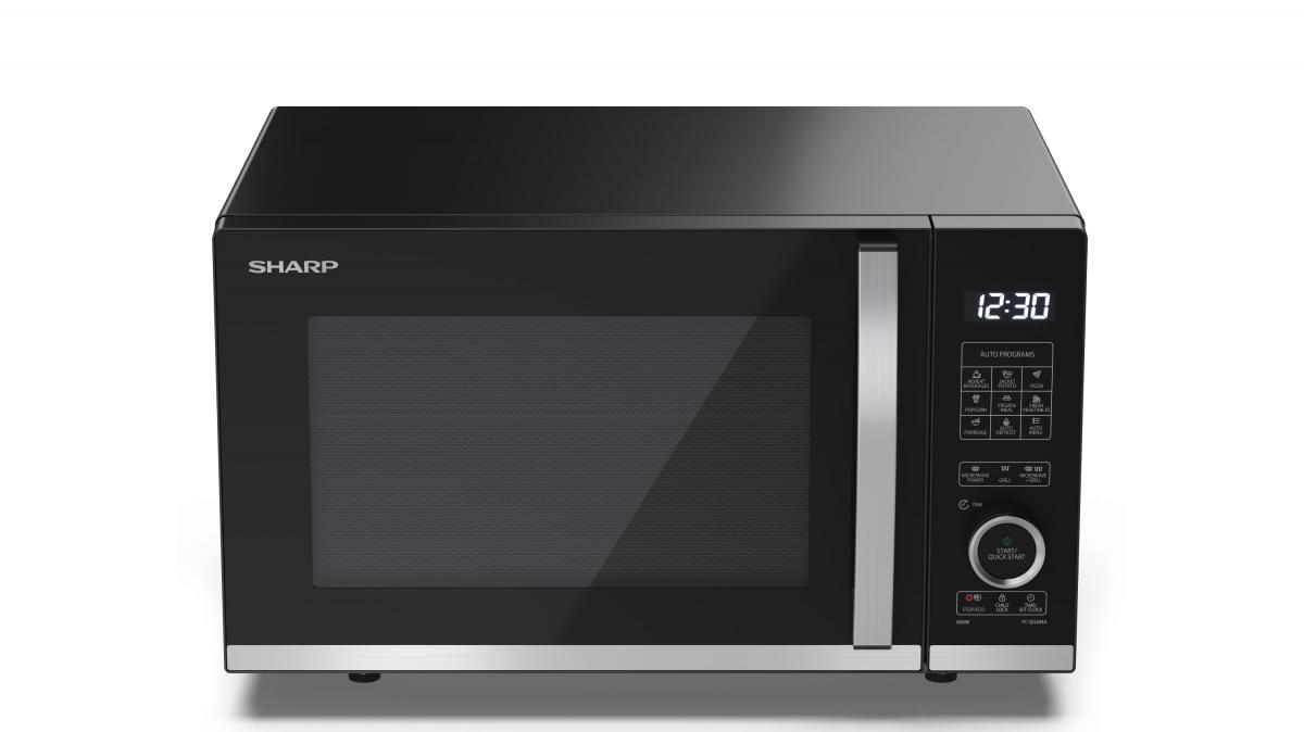 MICROONDAS LIBRE INST. SHARP YC-QG204AE-B SIN PLATO C-GRILL 20L