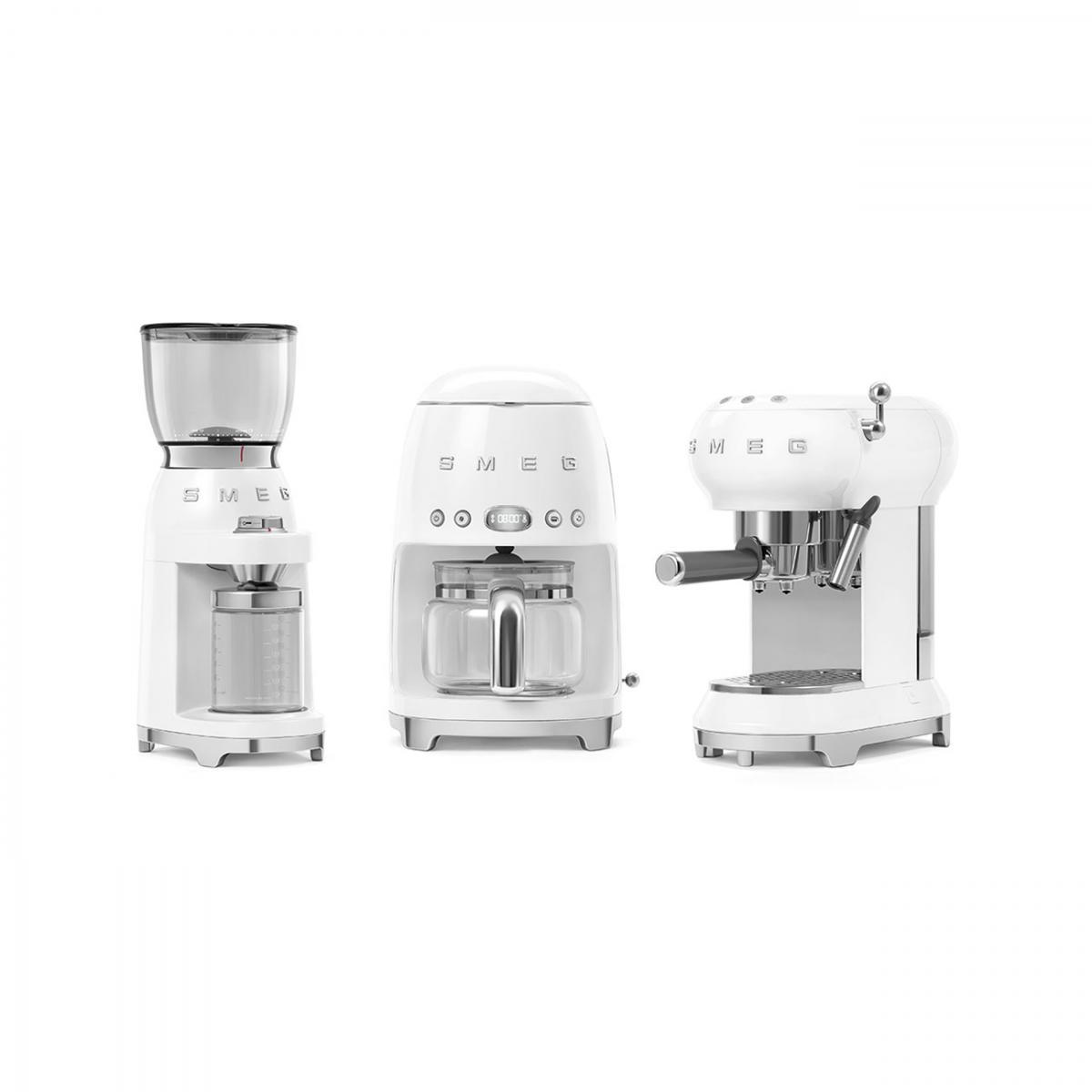 MOLINILLO CAFE SMEG GCF01WHEU 150W 350GR.BLANCO