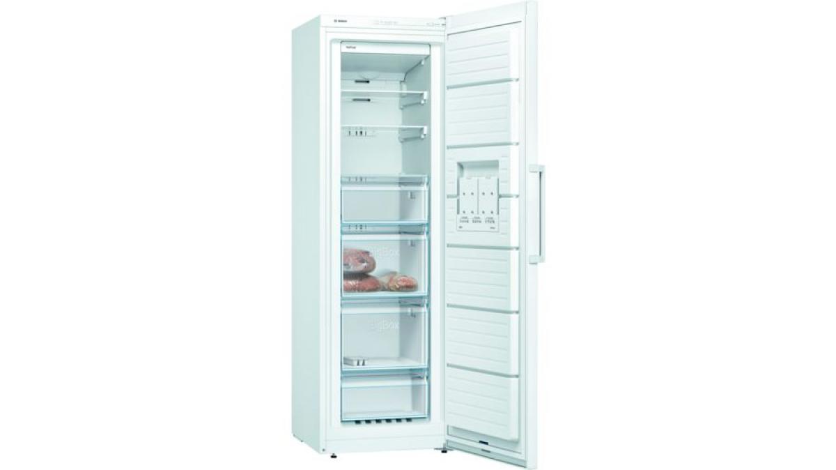 CONGELADOR VERT. BOSCH GSN36VWEP 186X60 NF E BCO 242L
