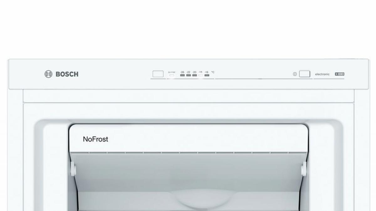 CONGELADOR VERTICAL BOSCH GSN36VWEP 186X60 NF E BCO 242L