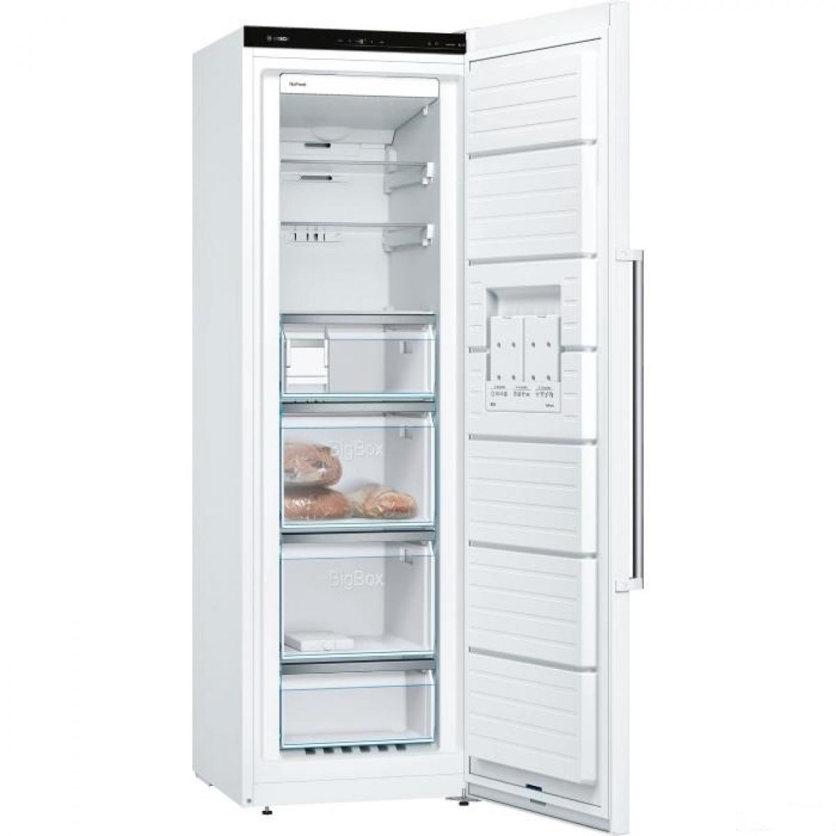CONGELADOR VERTICAL BOSCH GSN36AWEP 186X60 NF E BCO 242L