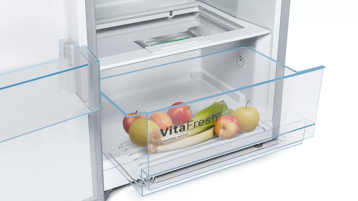 FRIGO 1P BOSCH KSV33VLEP 176X60 E INOX 324L