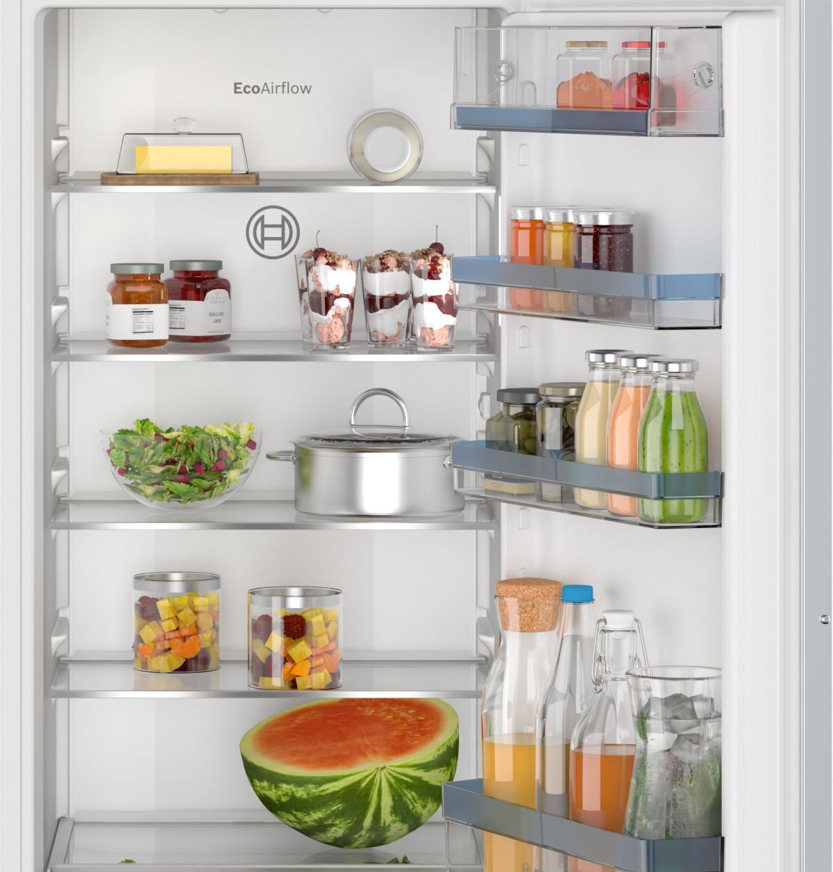 FRIGO INT. BOSCH KIR41VFE0 122,5X56 CICLICO E P.FIJA 204L BCO