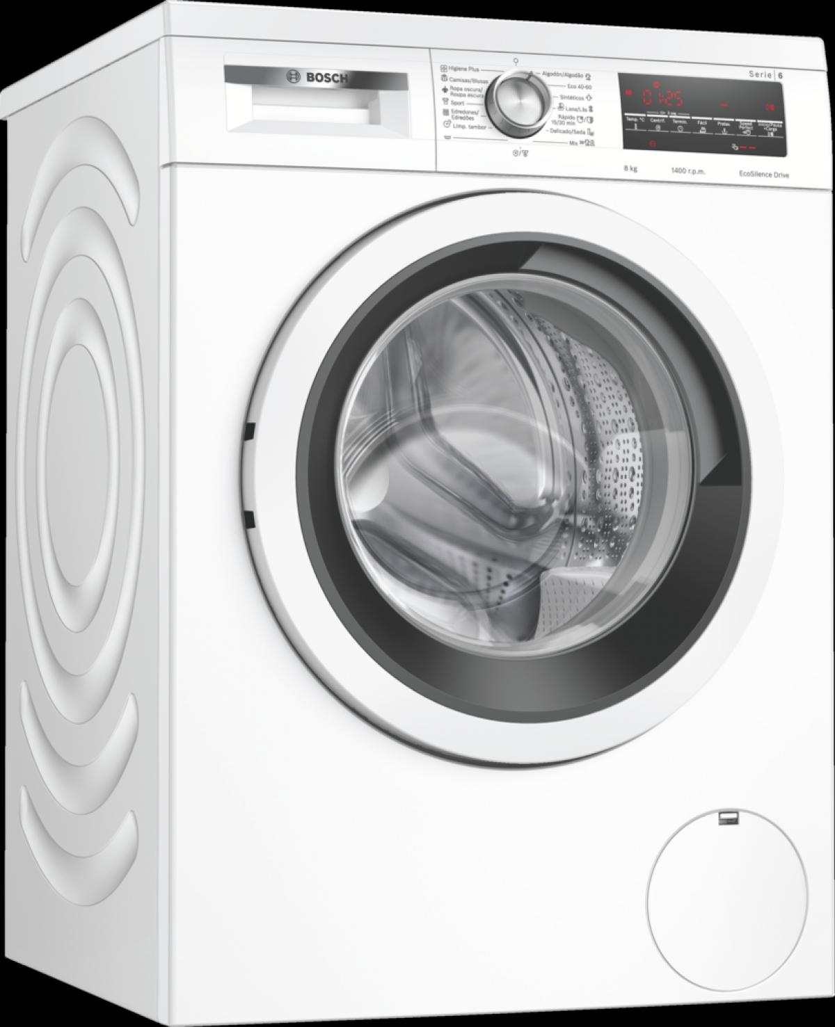 LAVADORA BOSCH WUU28T63ES 8KG 1400RPM A BCA