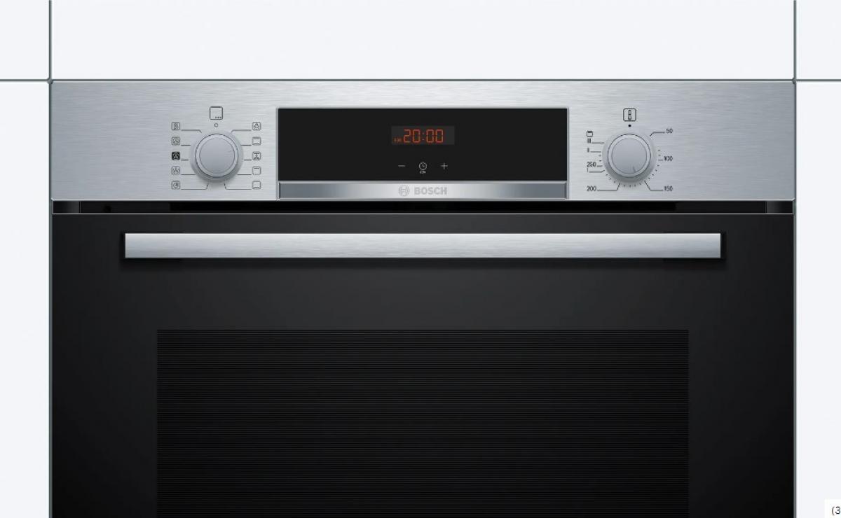 HORNO BOSCH HRA512ES0 MULT.7 A C-VAPOR 71L INOX