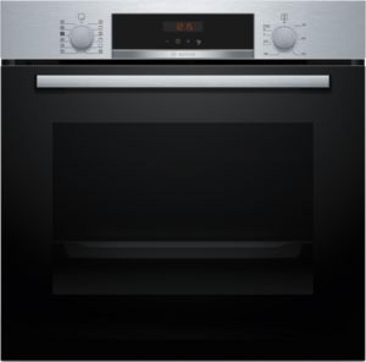 HORNO BOSCH HQA574ES3 MULT.8 A+ C-VAPOR PIRO 71L CRIST.NGO INOX