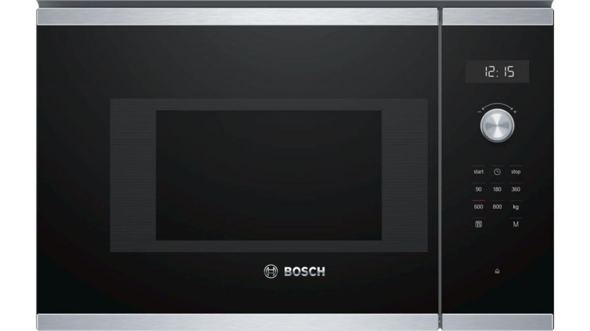 MICROONDAS INT. BOSCH BFL524MS0 20L S-GRILL HIDRO 38CM CRIST.NGO INOX