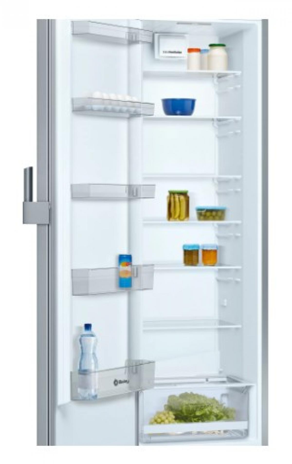 FRIGO 1P BALAY 3FCE563ME 186X60 E INOX CICLICO 346L