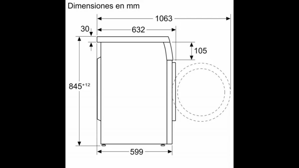 LAVADORA BALAY 3TS993BT 9KG 1200RPM A BCA