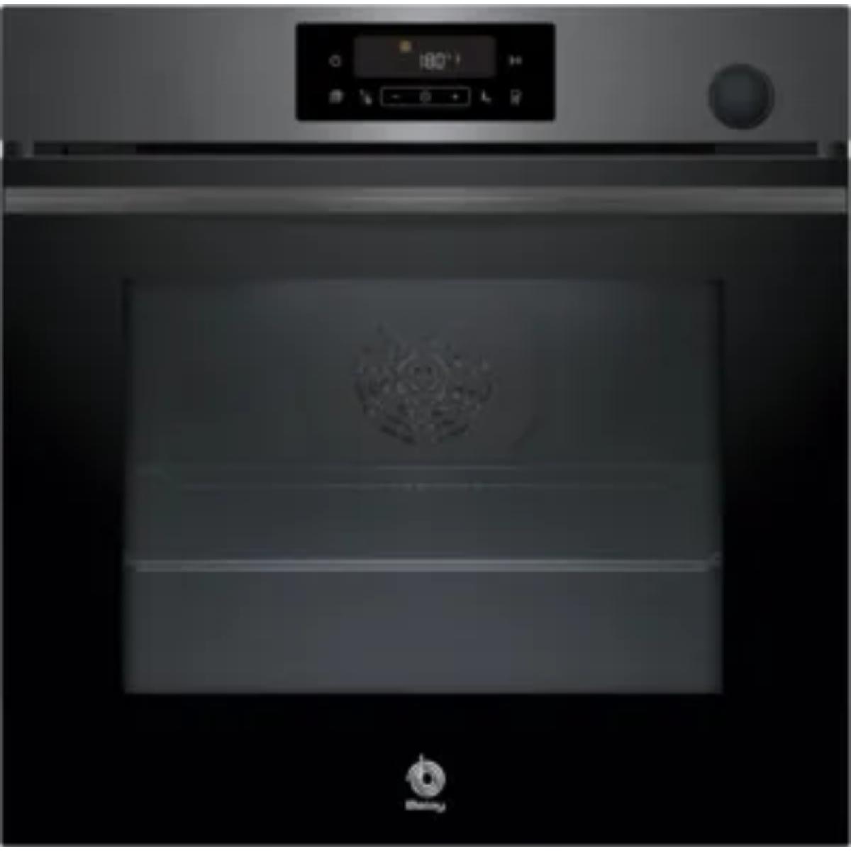 HORNO BALAY 3HA4821G3 MULT.8 A+ C-VAPOR AIRFRY PIRO 71L CRIST.NGO GRAFITO