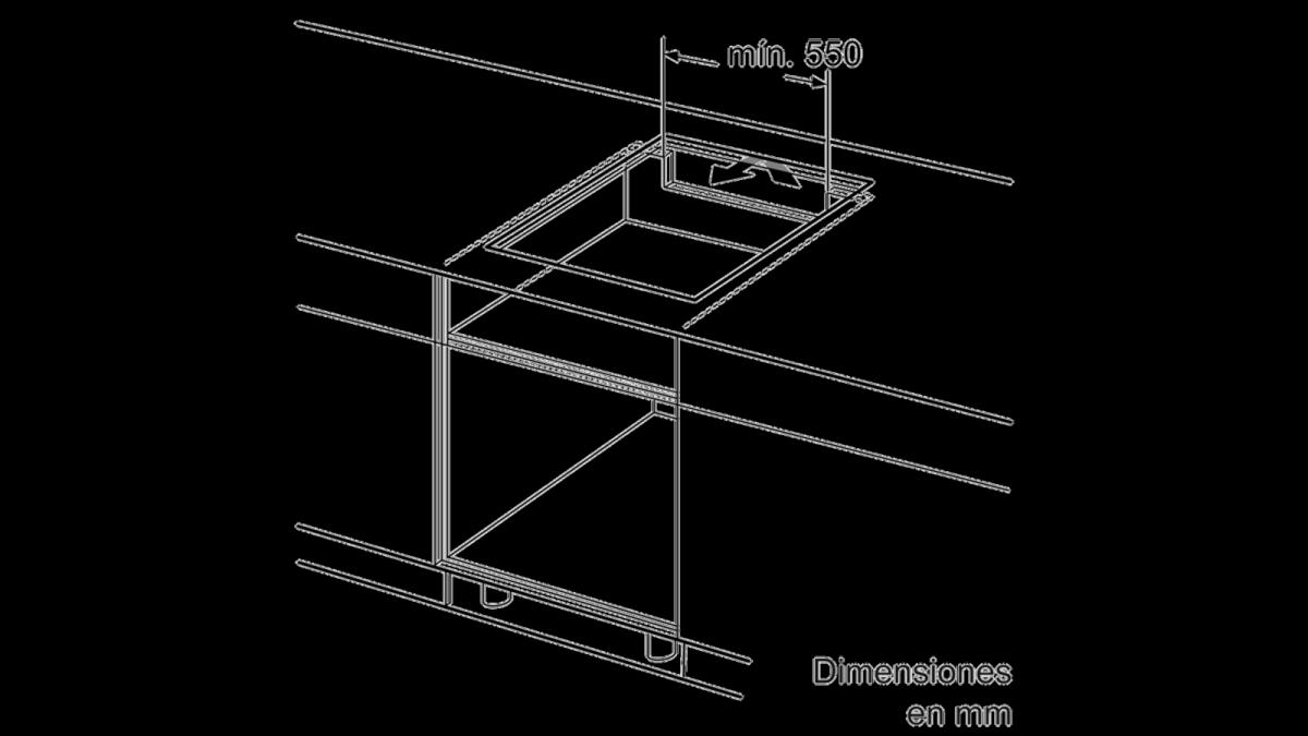 INDUCCION BALAY 3EB965LR 3F Z.28CM BISEL 7400W 60CM NGO