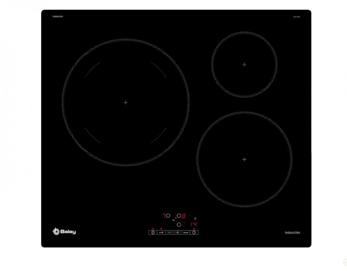 INDUCCION BALAY 3EB865ERS 3F. Z.28CM 4600W 60CM NGA