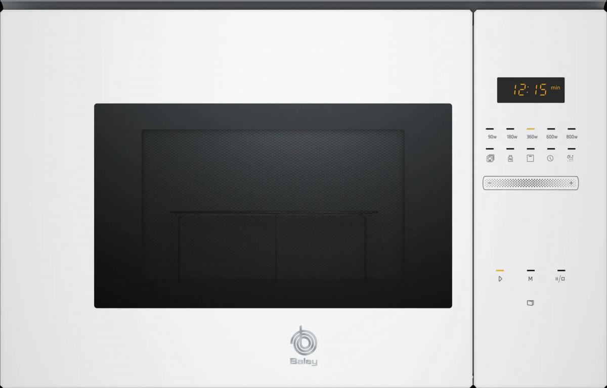 MICROONDAS INT. BALAY 3CG5172B2 20L C-GRILL CRIST.BCO