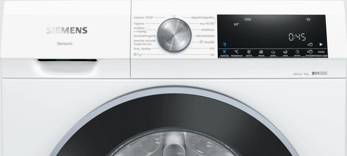LAVADORA SIEMENS WG42G200ES 9KG 1200RPM A BCA.