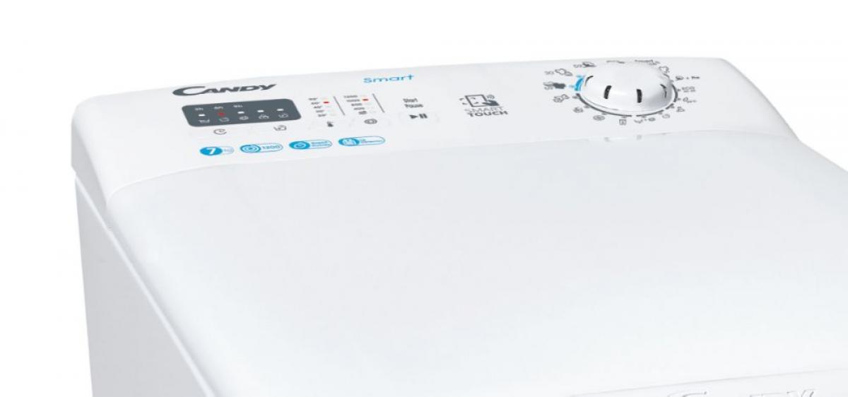 LAVADORA CARGA SUPERIOR CANDY CST27LET-1S 7KG 1200RPM E