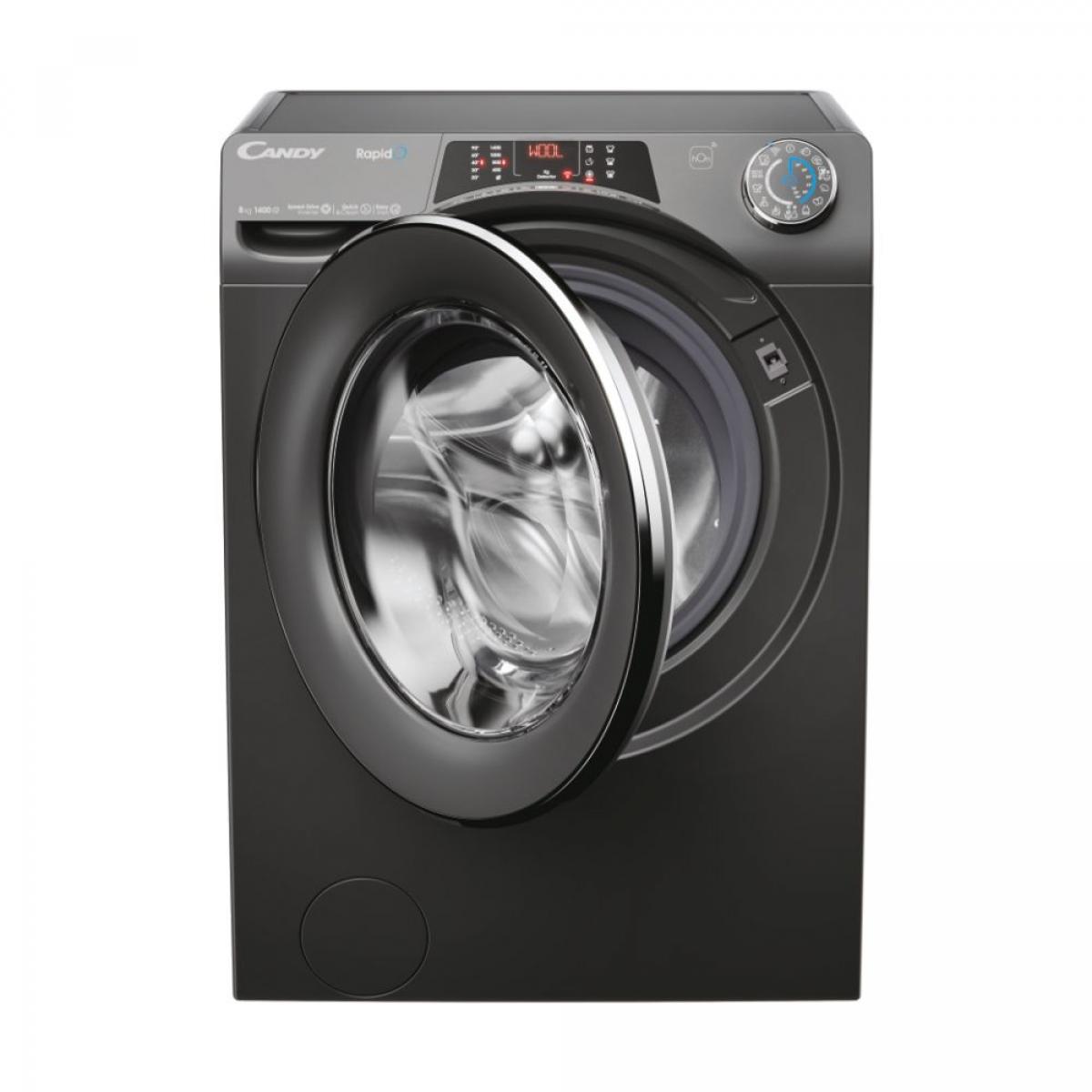 LAVADORA CANDY RO1484DWMCRT-1-S 8KG 1400RPM A ANTRACITA