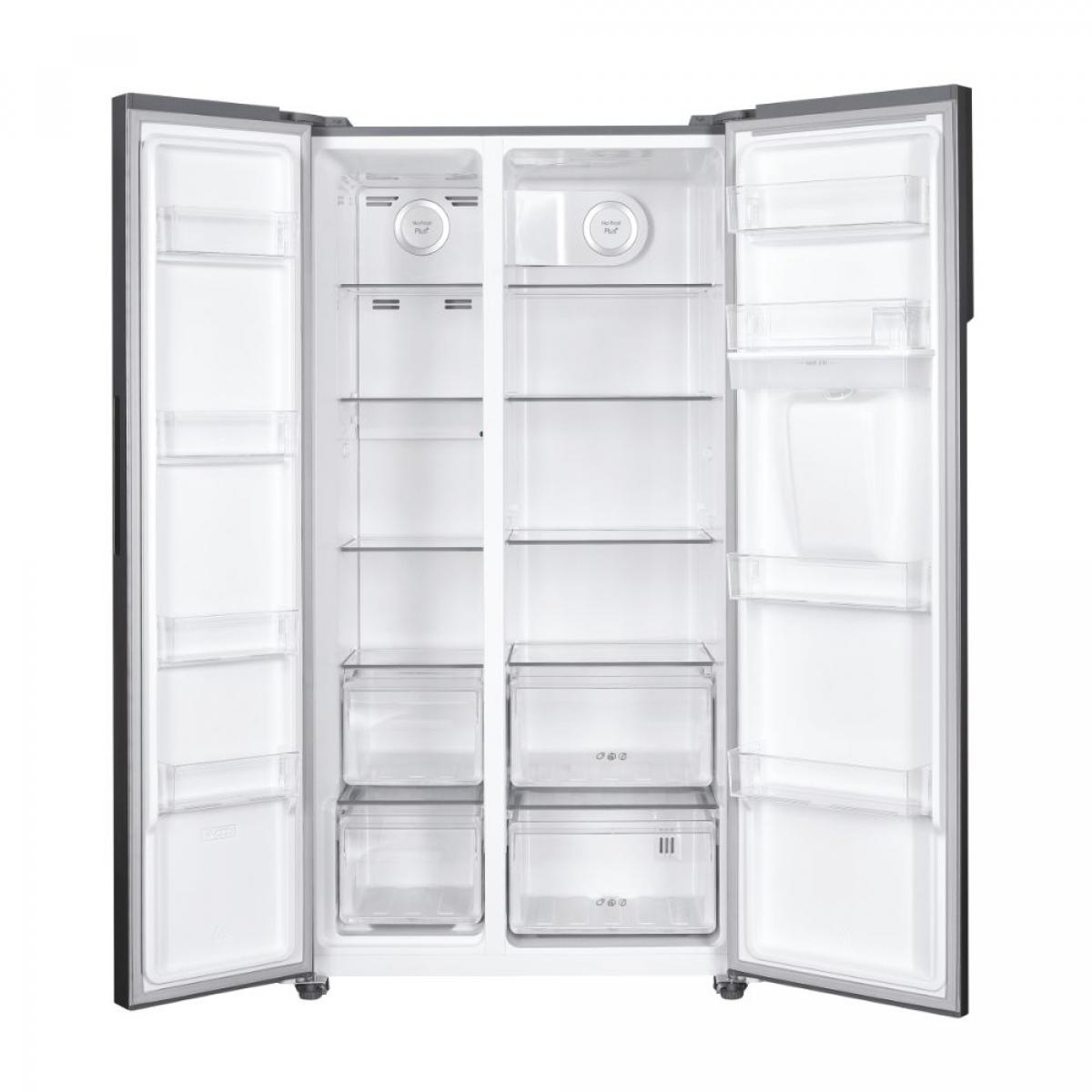 AMERICANO CANDY CHSBSO-6174XWD 177X90 NF E DISP.AGUA INVERTER 518L INOX