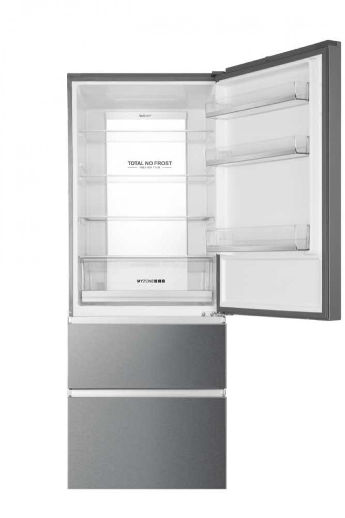 COMBI HAIER A3FE743CPJ 190,6X70 MF E INOX 450L DISP.CAJONES