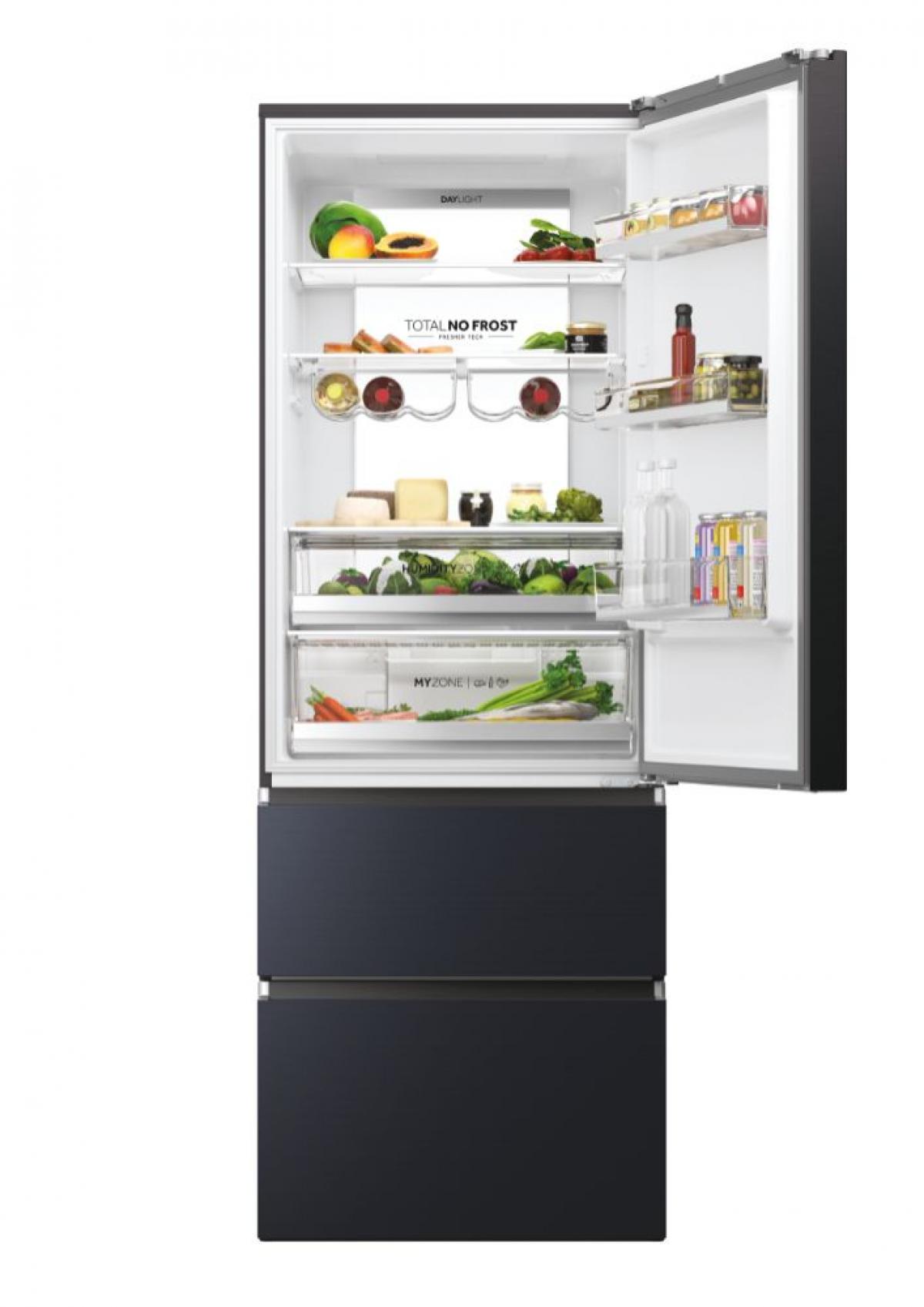 COMBI - FRENCH DOOR HAIER HTW7720ENMB 206X70 NF E NGO.