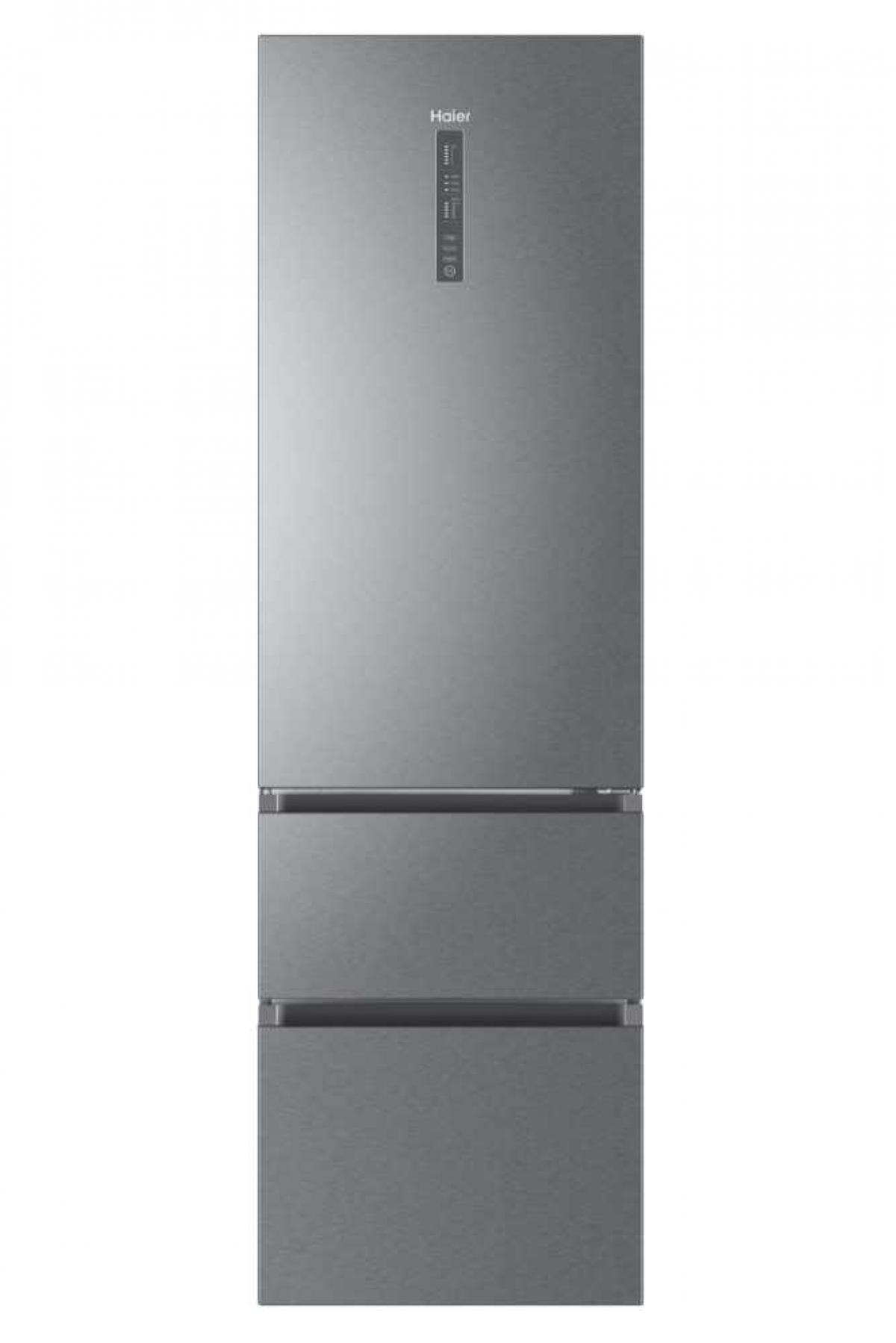 COMBI - FRENCH DOOR HAIER A3FE837CGJ 200,5X59,5 NF D INOX DISP.371L
