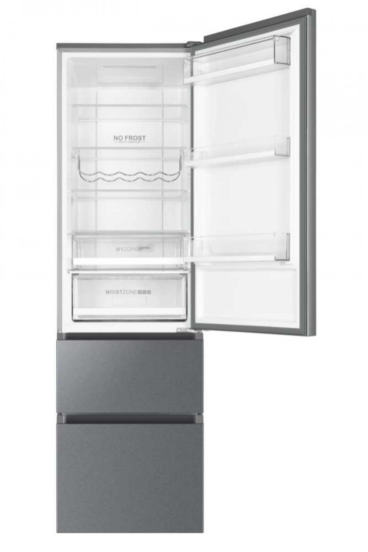 COMBI - FRENCH DOOR HAIER A3FE837CGJ 200,5X59,5 NF D INOX DISP.371L