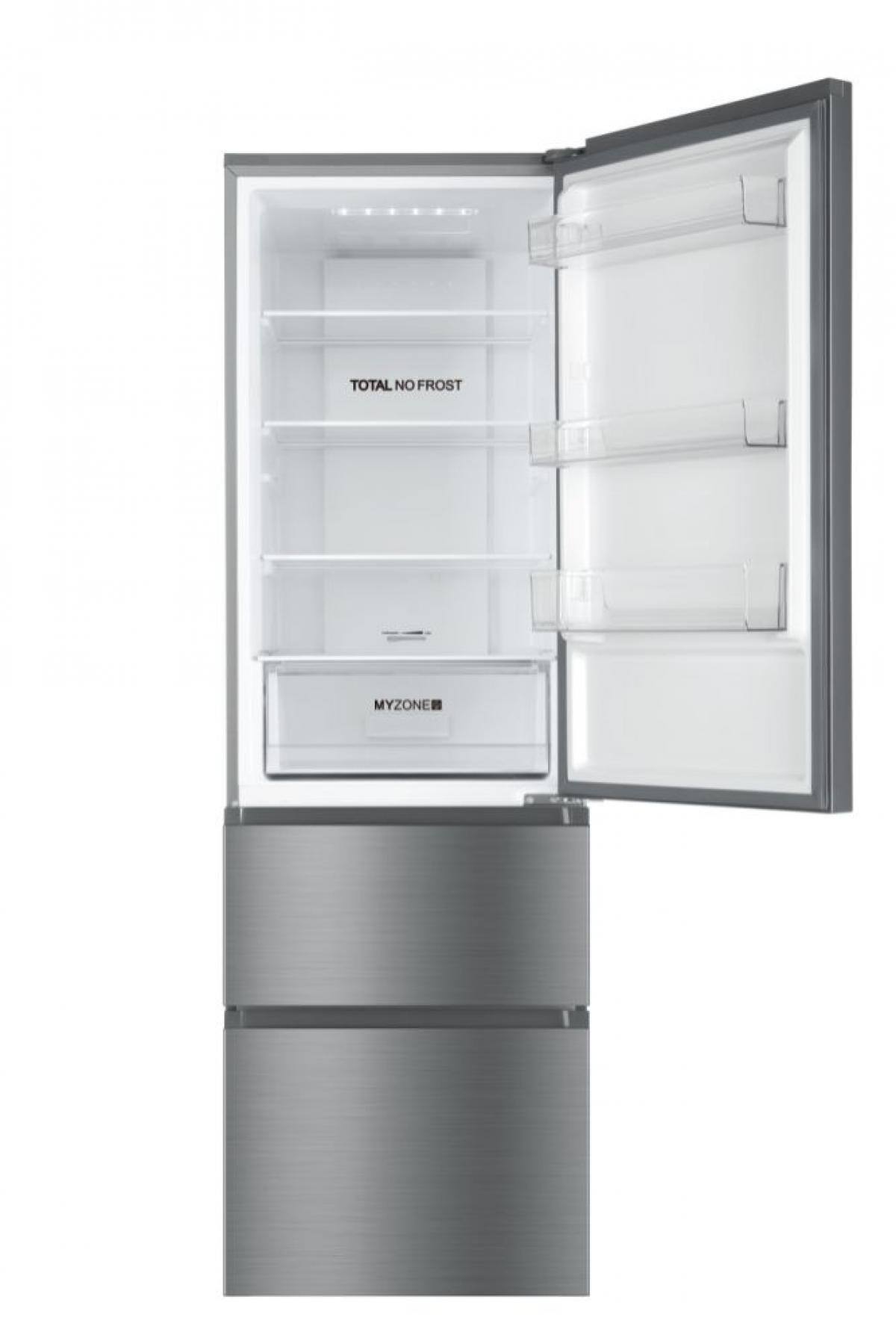 COMBI - FRENCH DOOR HAIER HTR3619ENMN 190X59,5 NF E DISP. 348L INOX