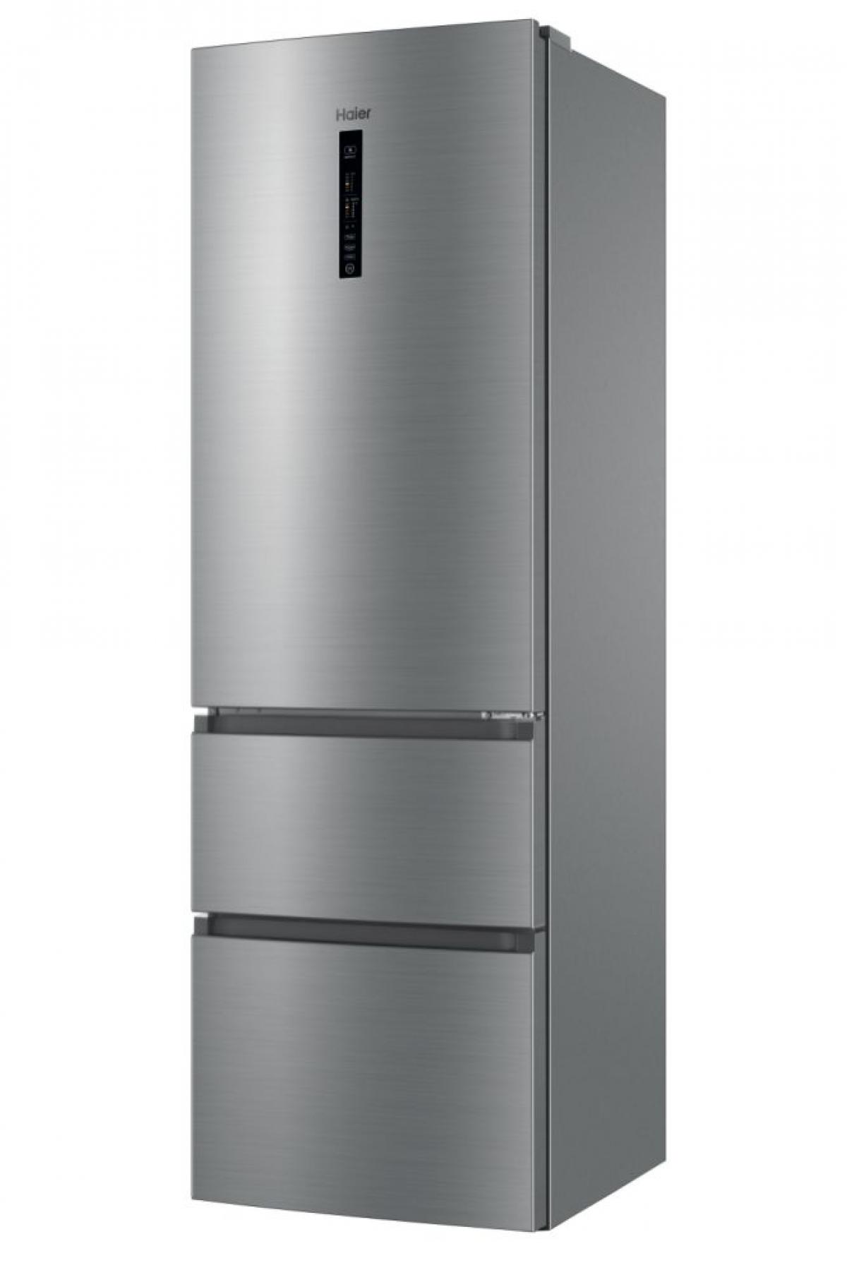 COMBI - FRENCH DOOR HAIER HTR3619ENMN 190X59,5 NF E DISP. 348L INOX