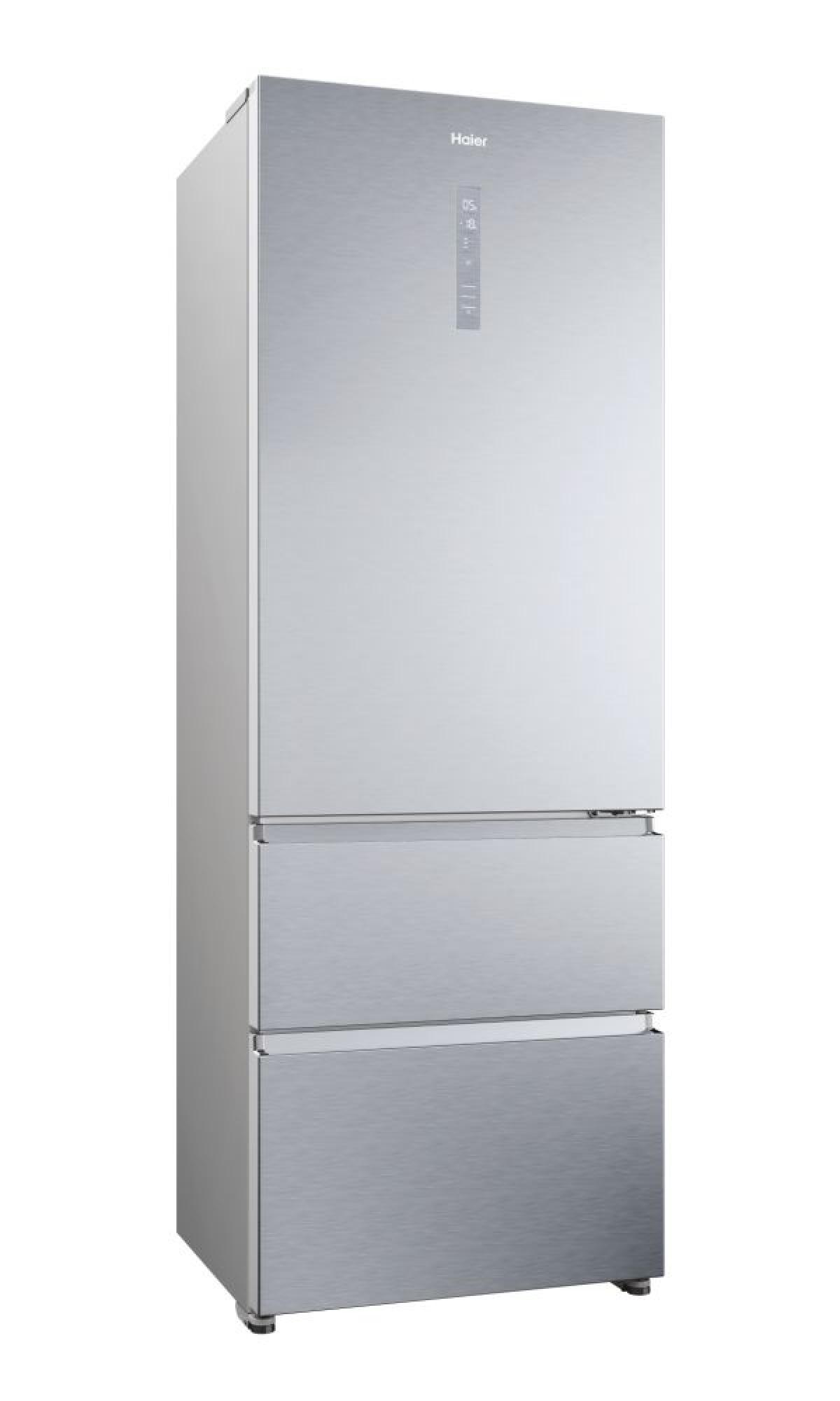 COMBI - FRENCH DOOR HAIER HTR5720ENMG 201X70 NF E DISP. 483L INOX
