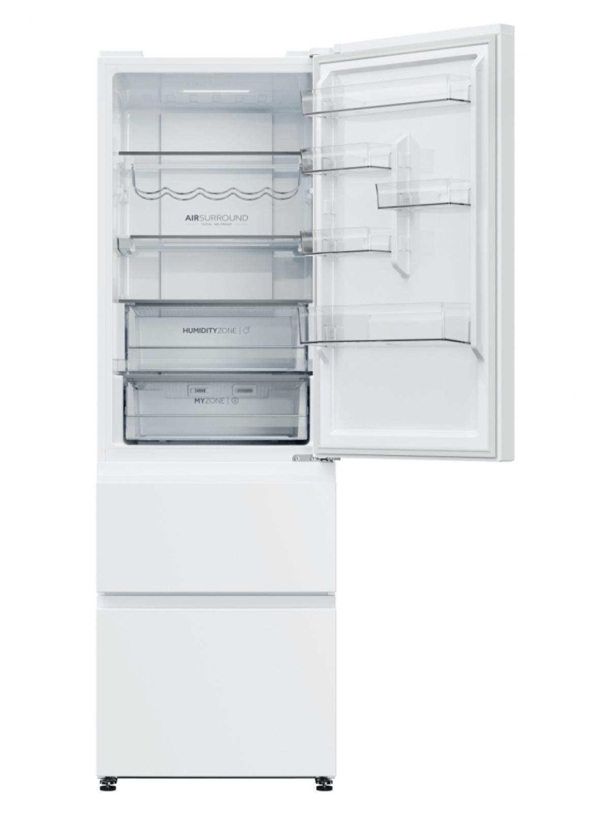 COMBI FRENCH DOOR HAIER HTW5618ENPW 185X59,5 NF E DISP. WIFI BCO