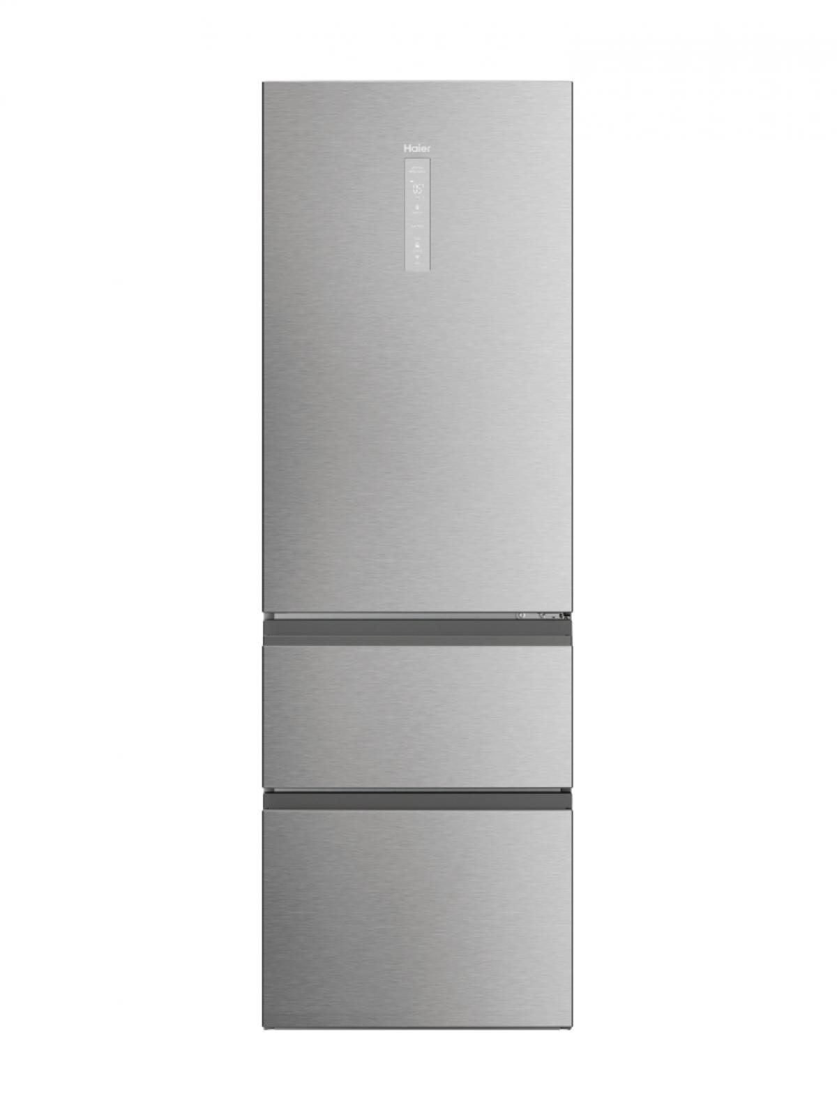 COMBI FRENCH DOOR HAIER HTW5618ENMG 185X59,5 NF E DISP. INOX