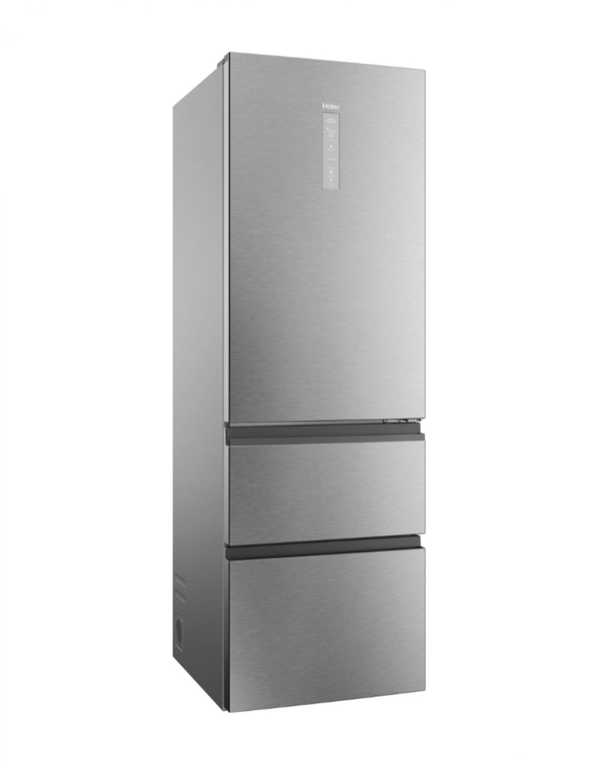 COMBI FRENCH DOOR HAIER HTW5618ENMG 185X59,5 NF E DISP. INOX