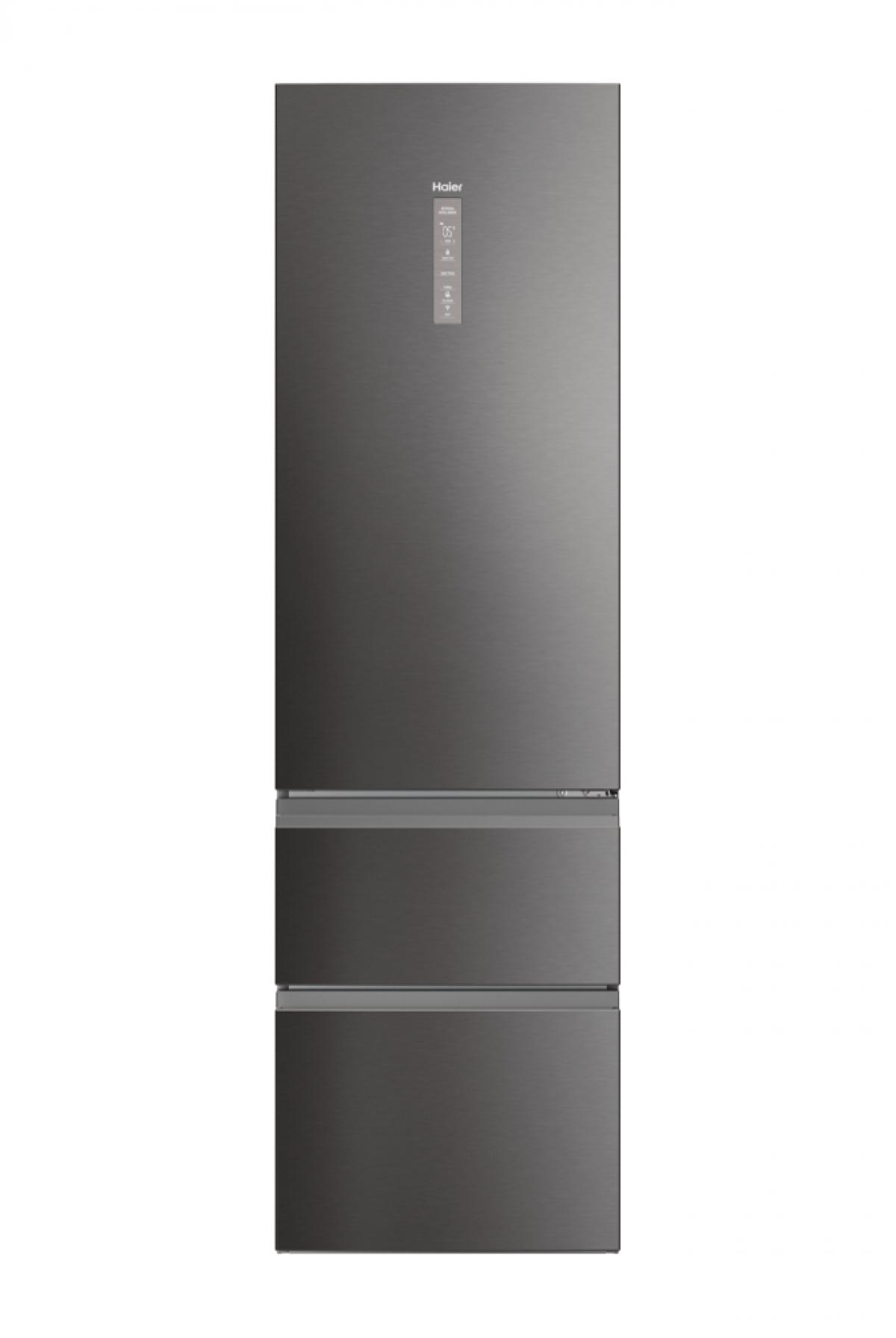 COMBI HAIER HTW7620CNMP 205X59,5 NF C INVERTER DISP. HON 414L INOX