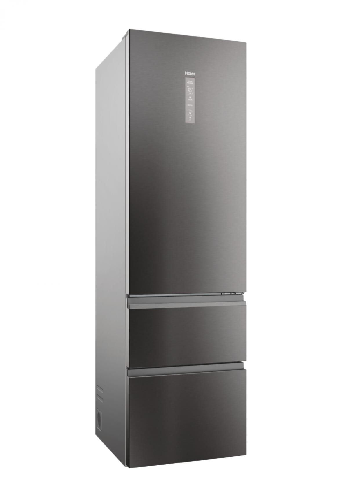COMBI HAIER HTW7620CNMP 205X59,5 NF C INVERTER DISP. HON 414L INOX