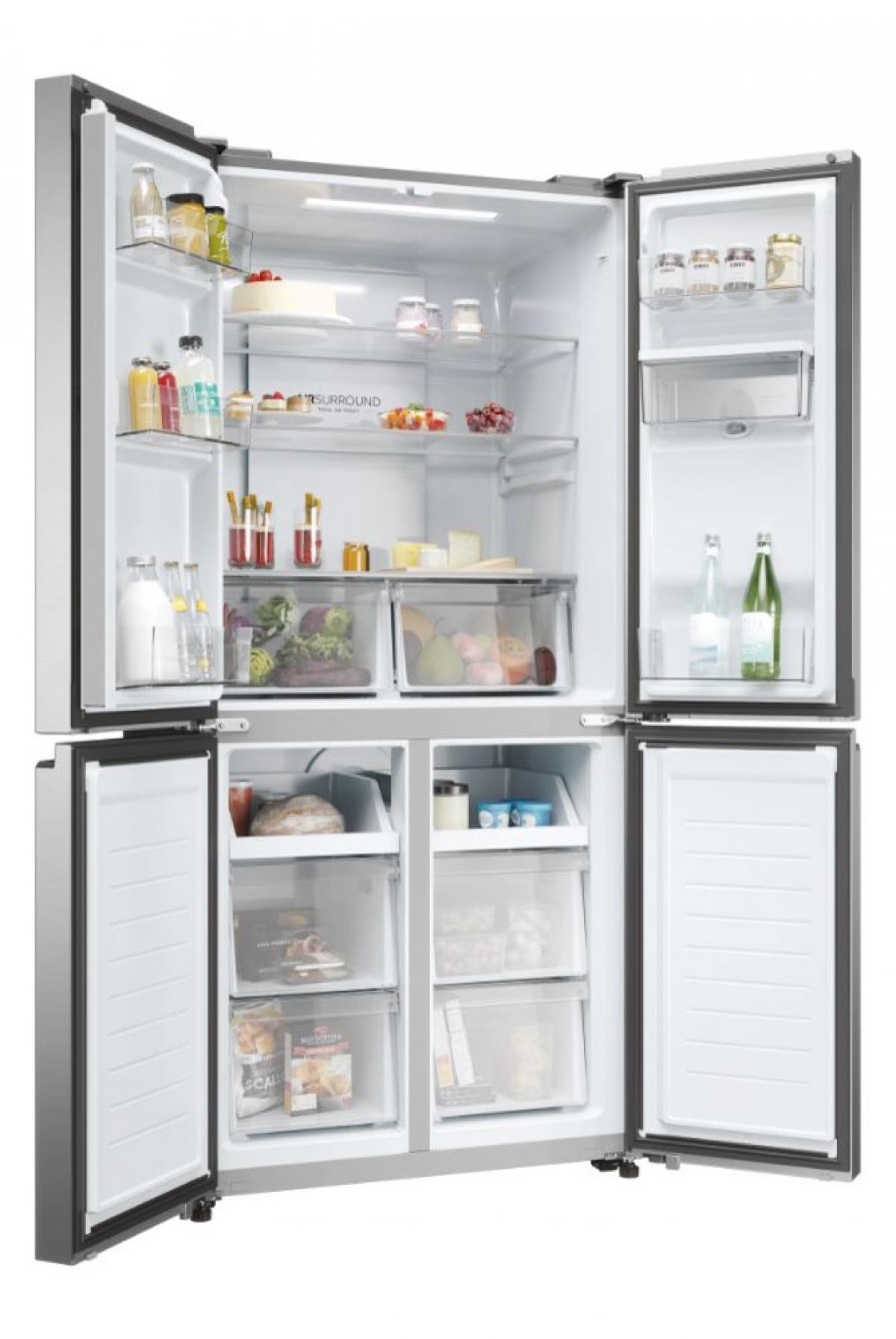 CROSS DOOR HAIER HCR3818EWMM NF E 181,5X83,3 C-DISP. INOX