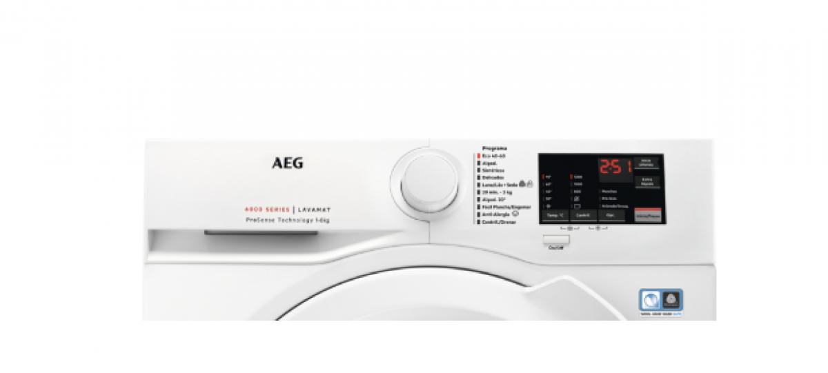 LAVADORA AEG LFA6I8272A 8KG 1200RPM A BCO INVERTER