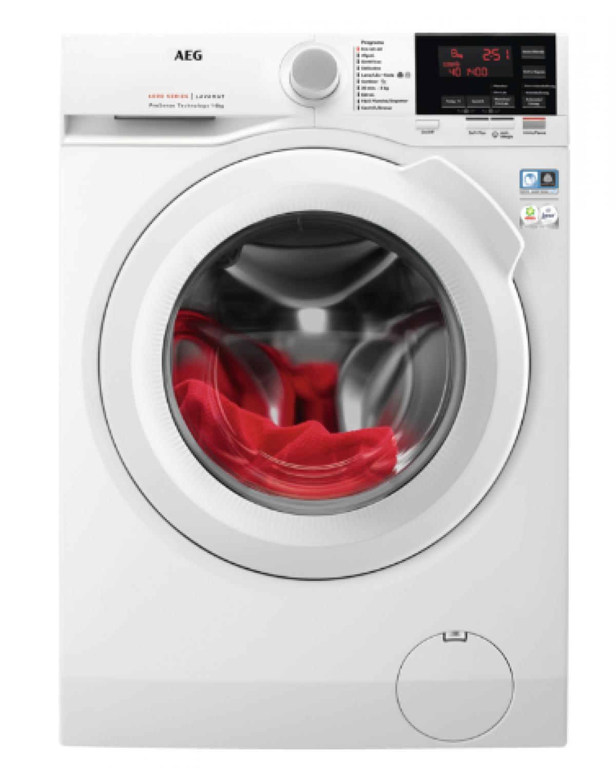 LAVADORA AEG L6FSG841P 8KG 1400RPM B PROSENSE