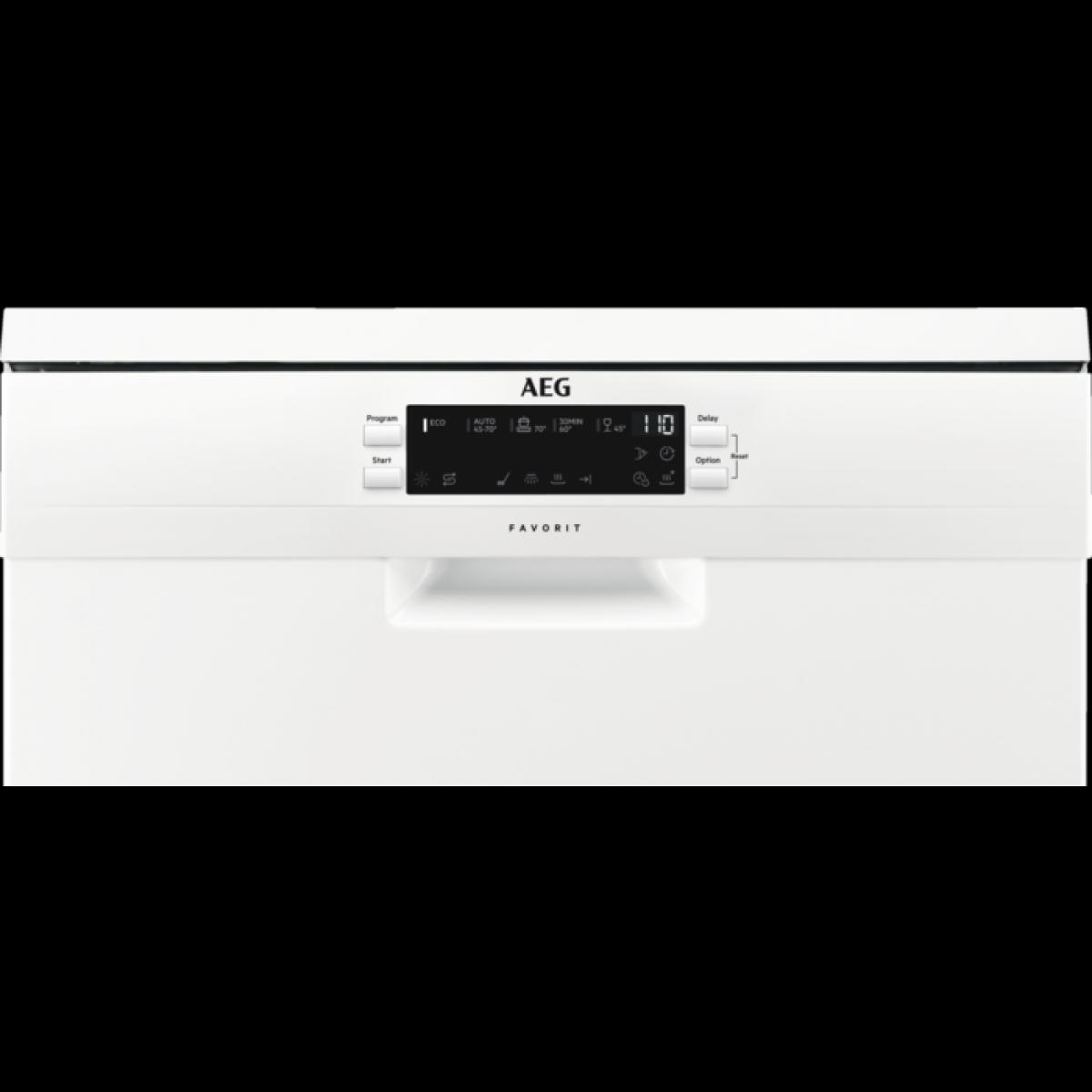 LAVAVAJILLAS AEG FFB53910ZW 14CUB D BCO.3ª BAND.INVERT