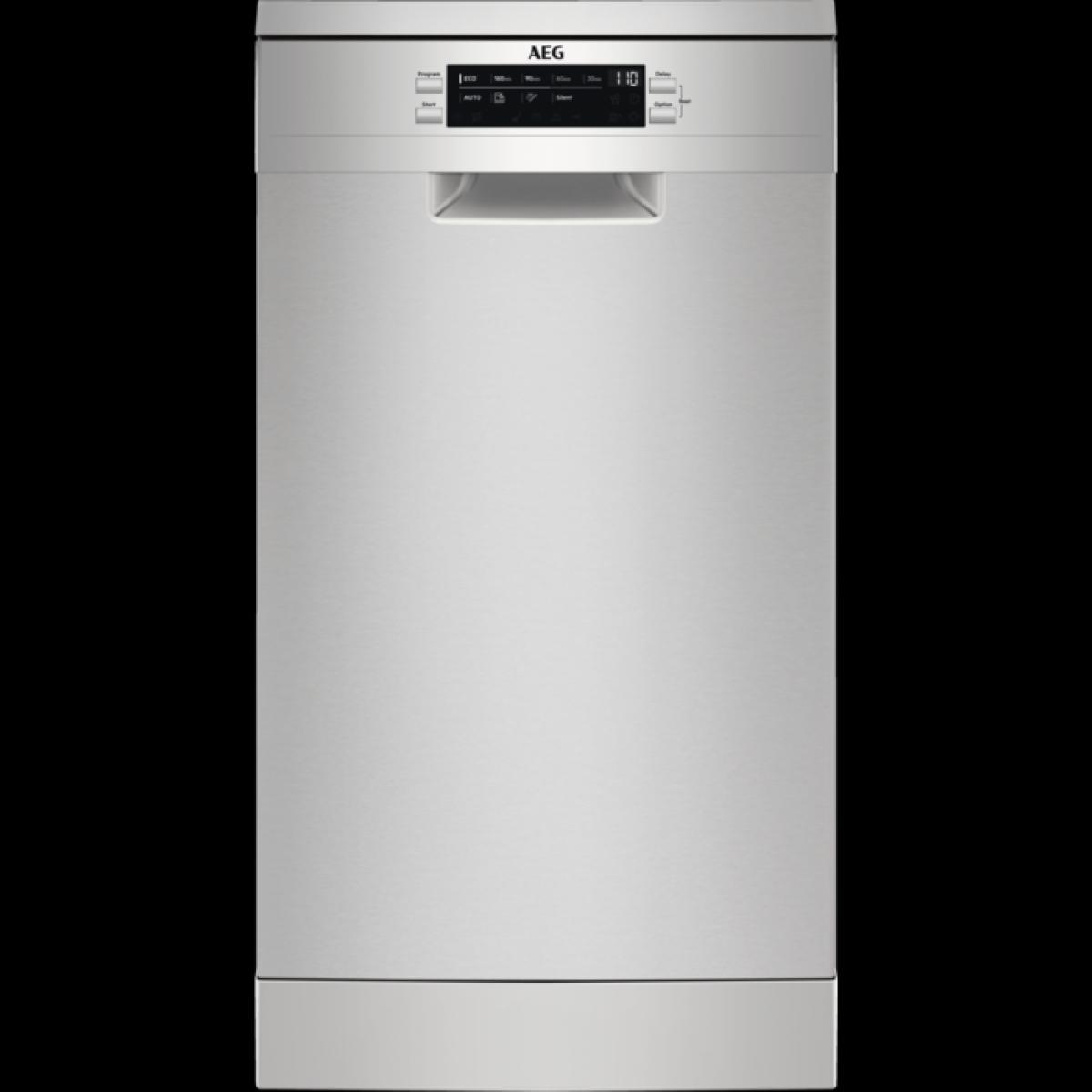 LAVAVAJILLAS  AEG FFB62407ZM 9CUB.E INOX 45CM INVERT