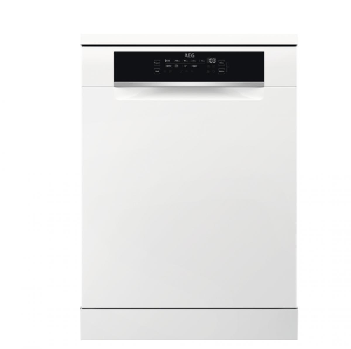 LAVAVAJILLAS AEG FFB74707PW 14CUB.C BCO.3ªBANDEJA INVERTER