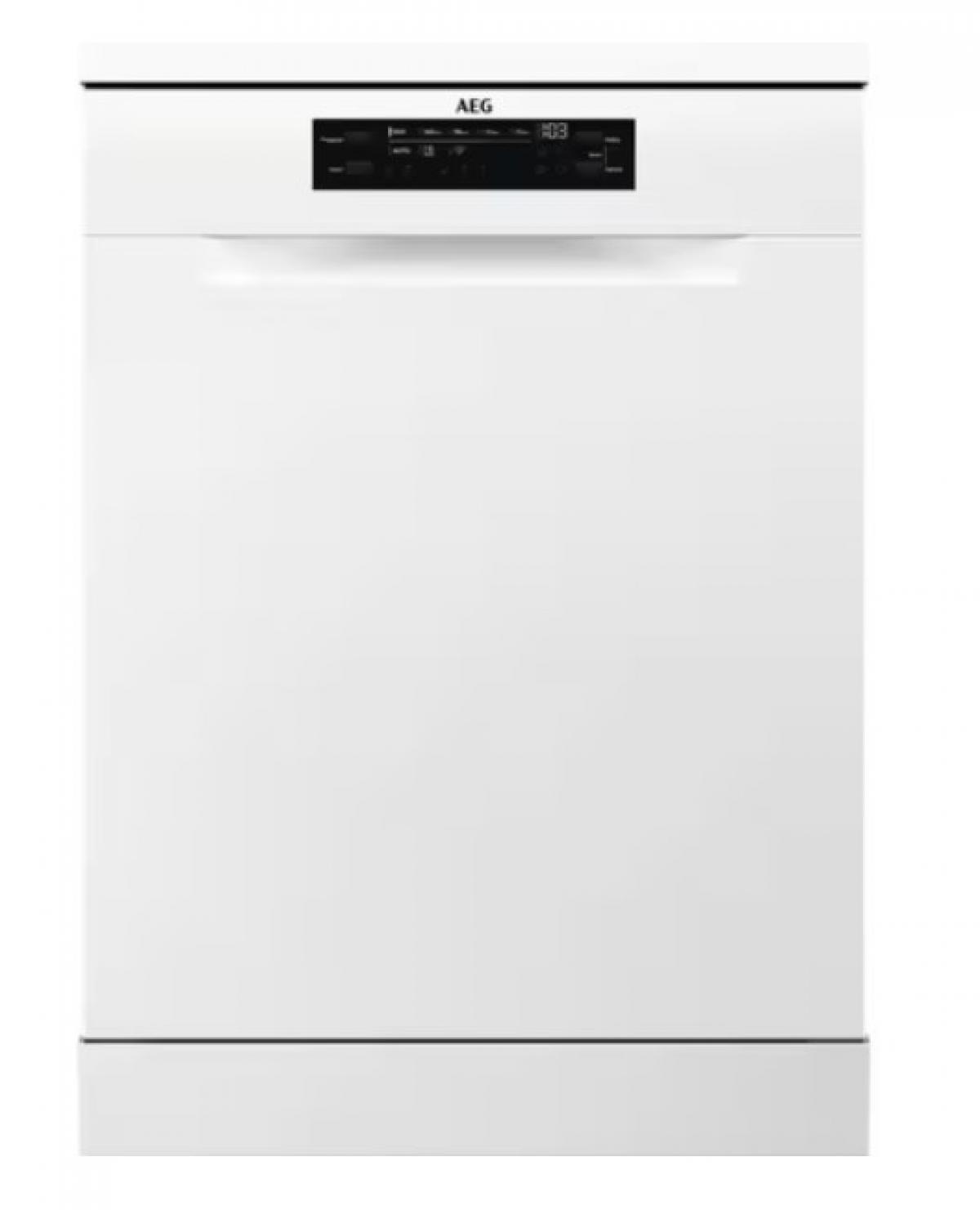 LAVAVAJILLAS AEG FFB74907ZW 14CUB. C 3ª BANDEJA INVERTER BCO