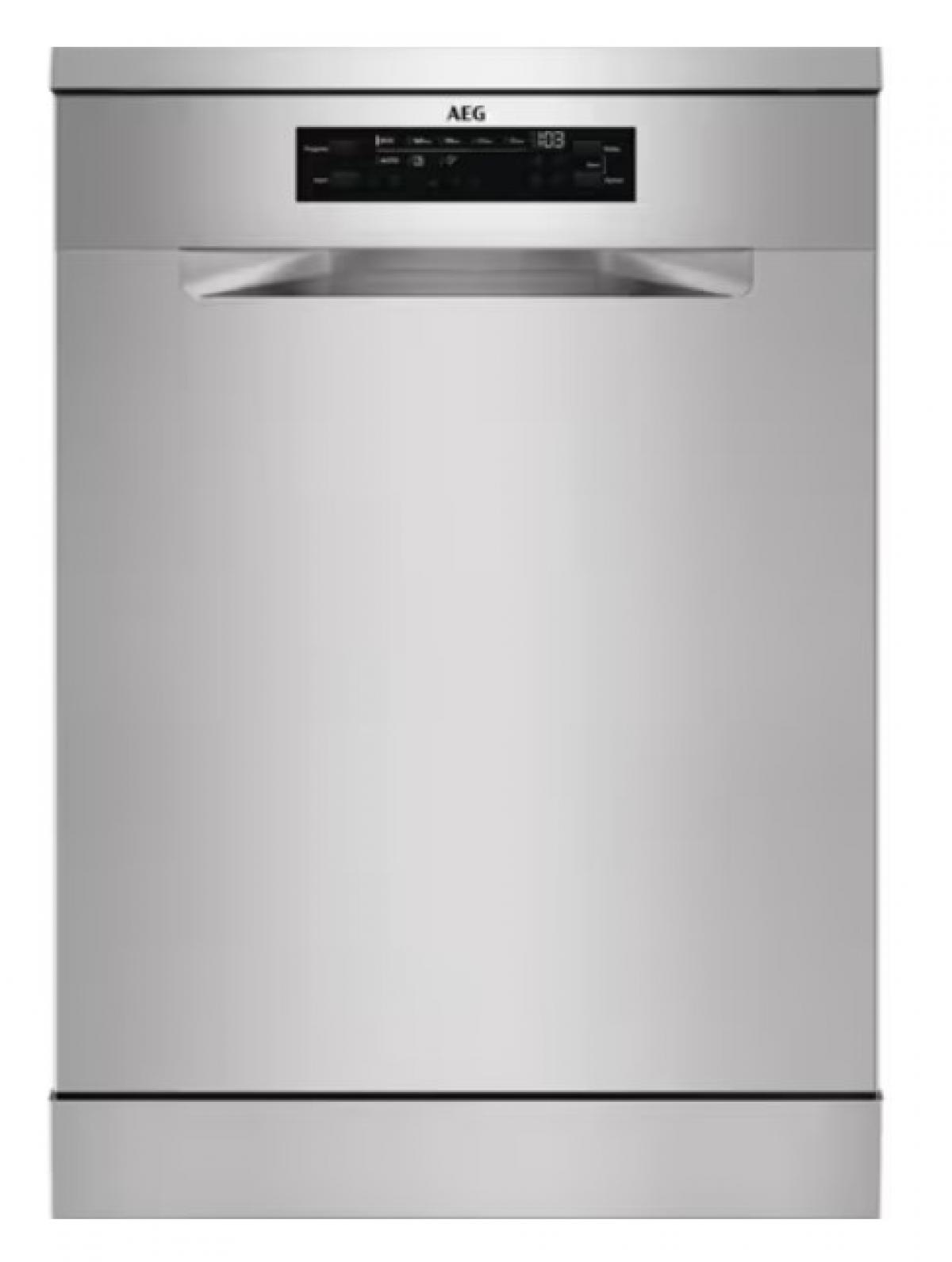 LAVAVAJILLAS AEG FFB74907ZM 14CUB. C 3ª BANDEJA INOX AIRDRY