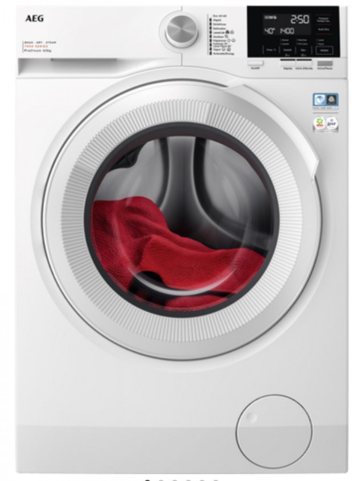 LAVASECADORA AEG LWR7194M2B 9-5KG 1400RPM D+A INVERTER