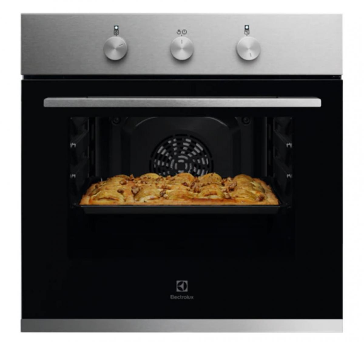 HORNO ELECTROLUX KOHHH00BX3 MULT.6 A 58L AQUA. INOX