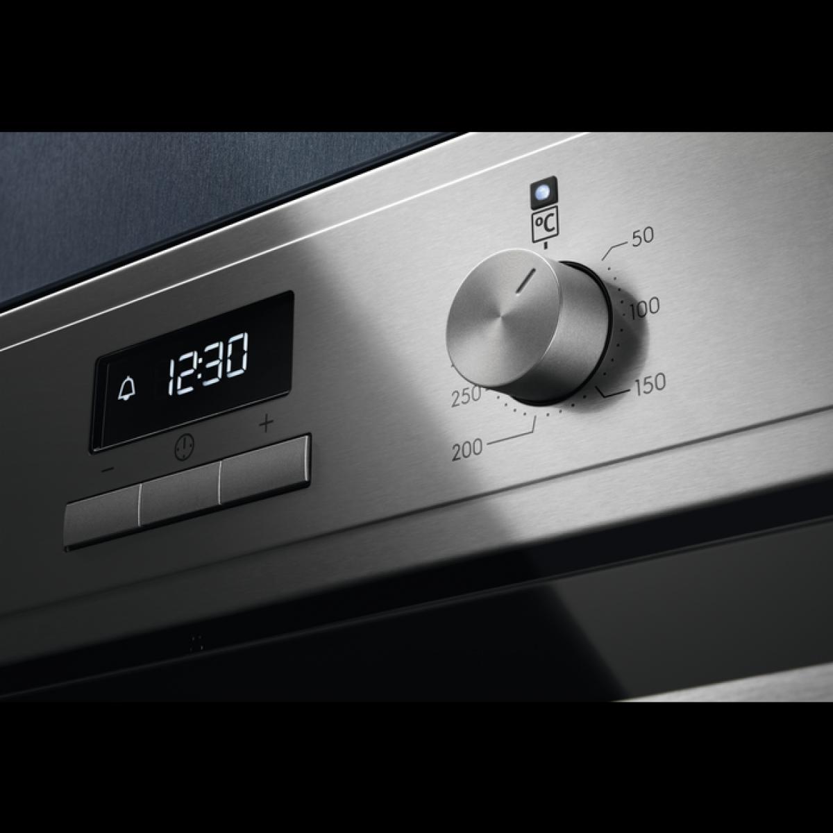 HORNO ELECTROLUX EOF3H54X MULT.9 INOX A+ AQUA 72L GUIAS TELESC.