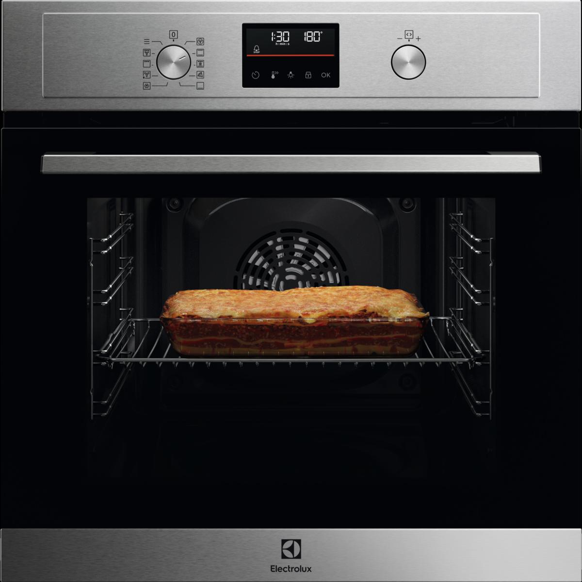 HORNO ELECTROLUX EOH4P46BX MULTI.9 A+ PIRO. INOX