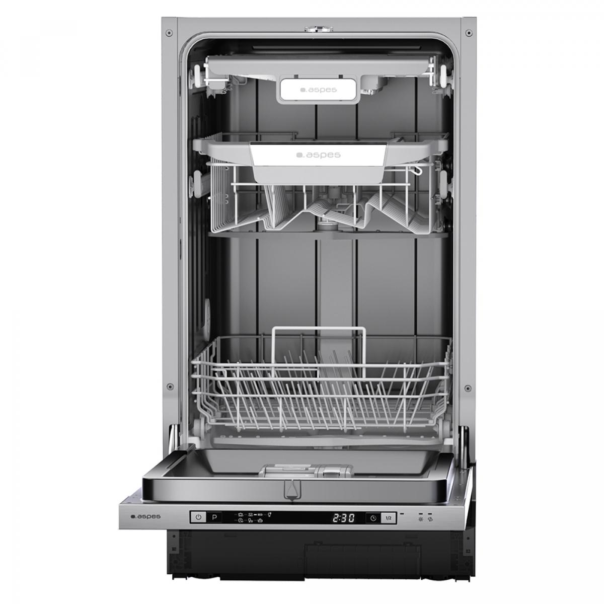 LAVAVAJILLAS INT. ASPES AJI104500ED 10CUB. E 3ªBANDEJA 45CM