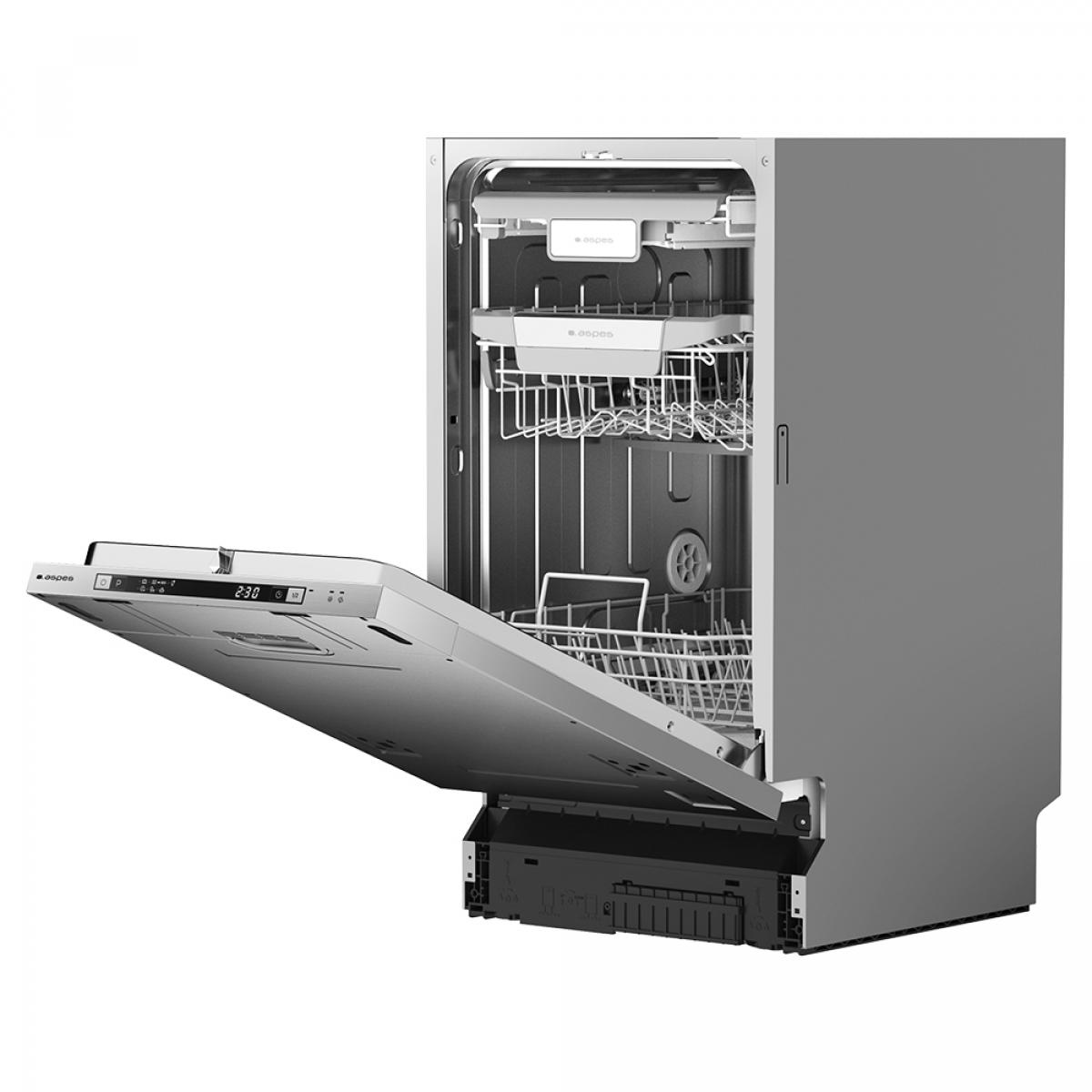 LAVAVAJILLAS INT. ASPES AJI104500ED 10CUB. E 3ªBANDEJA 45CM