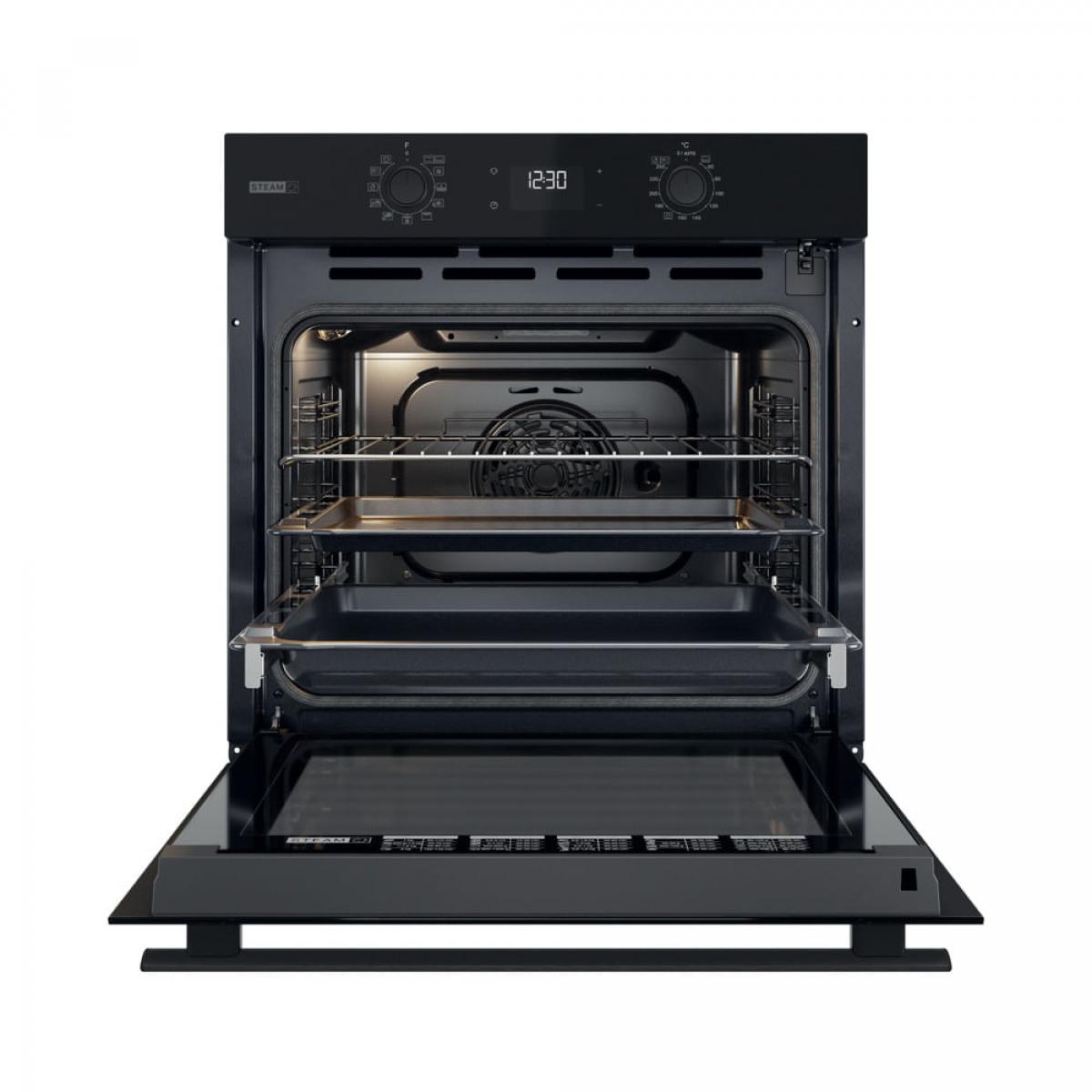*Esta unidad se vende sin embalaje original*.AT.HORNO WHIRLPOOL OMSR58RU1SB MULT.8 A+ PIRO.HIDRO 71L NGO
