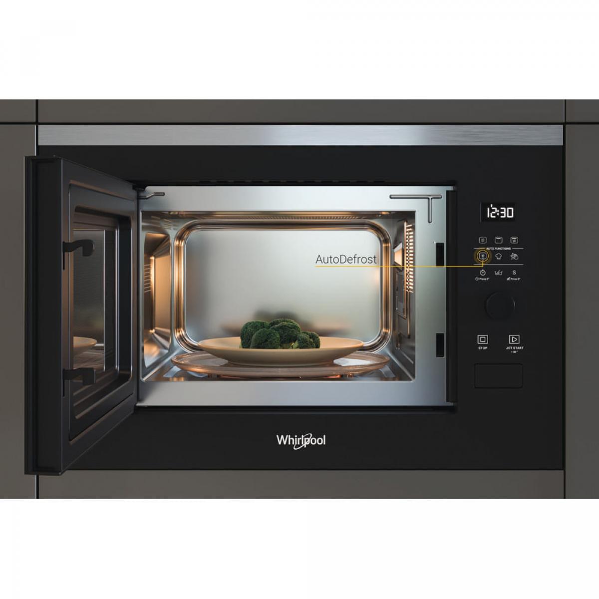 *Esta unidad se vende sin embalaje original*.AT.MICROONDAS INT. WHIRLPOOL WMF250G 25L C-GRILL INOX